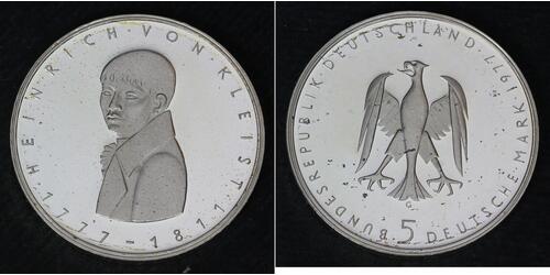 5 Марка Германия Серебро 
