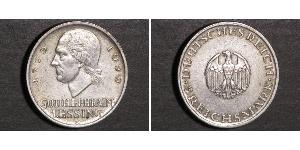 5 Марка Германская империя (1871-1918) Серебро Лессинг, Готхольд Эфраим