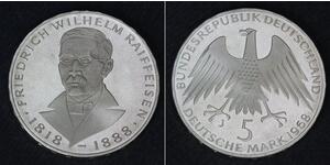 5 Марка Веймарська республіка (1918-1933) Срібло 