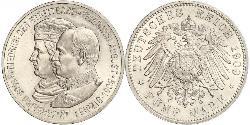 5 Марка Королівство Саксонія (1806 - 1918) Срібло Frederick Augustus III of Saxony (1865-1932)
