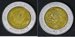 5 Песо Мексика  