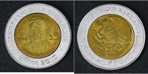 5 Песо Мексика  