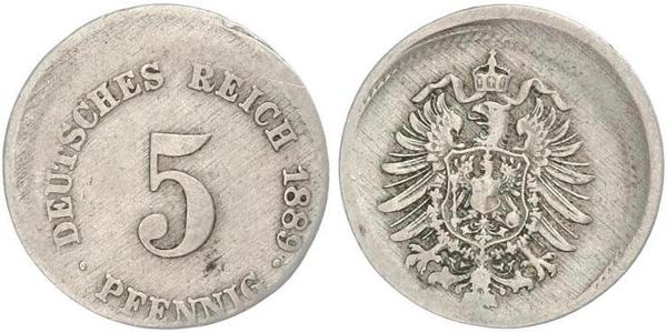 5 Пфенниг Германская империя (1871-1918)  