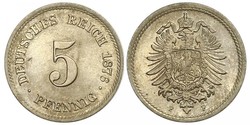 5 Пфеніг Німецька імперія (1871-1918)  