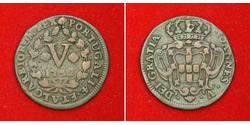 5 Рейс Королівство Португалія (1139-1910) Мідь 