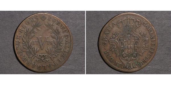 5 Рейс Королівство Португалія (1139-1910) Мідь 