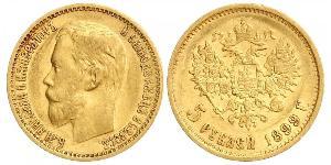 5 Рубль Російська імперія (1720-1917) Золото Микола II (1868-1918)