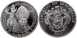 5 Рупія Сейшели  Иоанн Павел II (1920 - 2005)