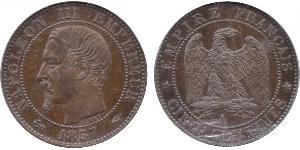 5 Сантім Франція Бронза Наполеон ІІІ Бонапарт (1808-1873)