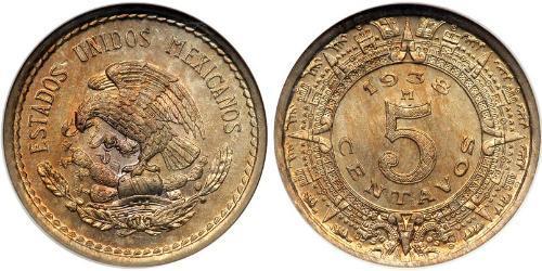 5 Сентаво Мексиканські Сполучені Штати (1867 - )  