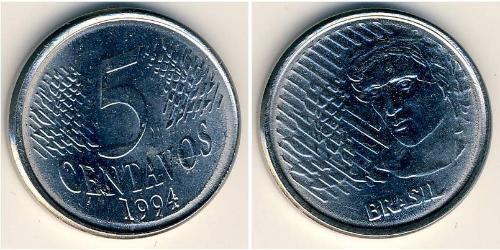 5 Сентаво Бразилія Залізо 