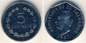 5 Сентаво Сальвадор Нержавеющая сталь 