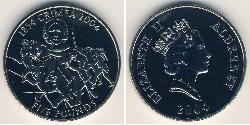 5 Фунт  Нікель/Мідь Єлизавета II (1926-2022)