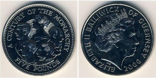 5 Фунт Гернсі Нікель/Мідь 