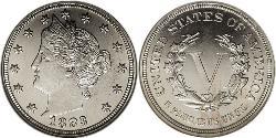 5 Cent USA (1776 - ) Copper/Nickel 