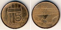 5 Цент Королівство Нідерланди (1815 - ) Бронза 