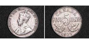 5 Цент Канада Никель Георг V (1865-1936)