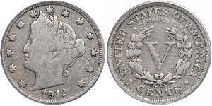 5 Цент США (1776 - ) Никель/Медь 