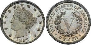 5 Цент США (1776 - ) Никель/Медь 