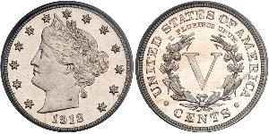 5 Цент США (1776 - ) Никель/Медь 
