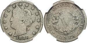 5 Цент США (1776 - ) Никель/Медь 