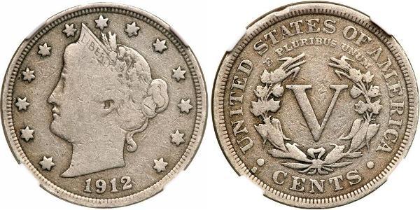 5 Цент США (1776 - ) Никель/Медь 