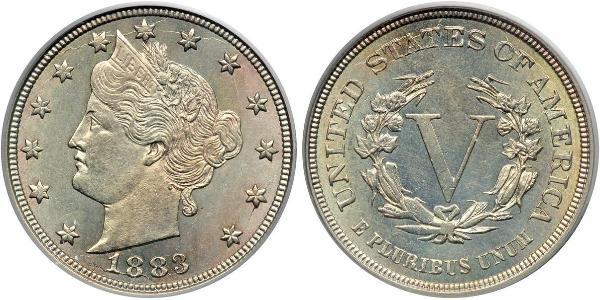 5 Цент США (1776 - ) Никель/Медь 