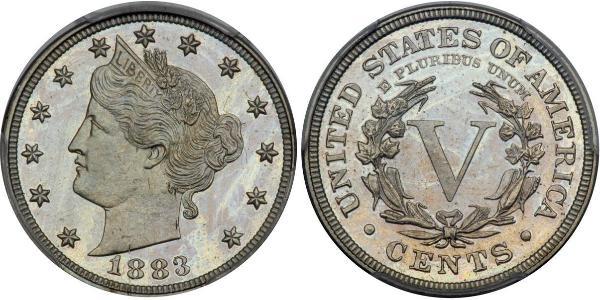 5 Цент США (1776 - ) Никель/Медь 