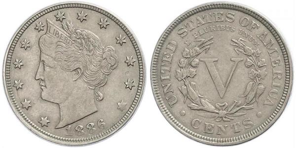 5 Цент США (1776 - ) Никель/Медь 