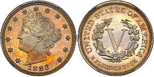 5 Цент США (1776 - ) Нікель/Мідь 