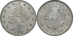 5 Цент США (1776 - ) Нікель/Мідь 