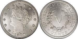 5 Цент США (1776 - ) Нікель/Мідь 