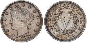 5 Цент США (1776 - ) Нікель/Мідь 