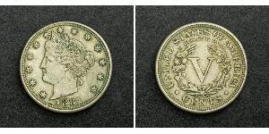 5 Цент США (1776 - ) Нікель/Мідь 