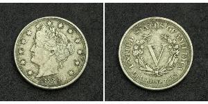 5 Цент США (1776 - ) Нікель/Мідь 