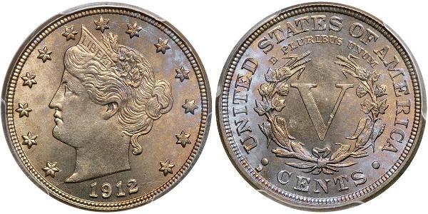 5 Цент США (1776 - ) Нікель/Мідь 