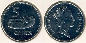 5 Цент Фіджі Нікель/Мідь 
