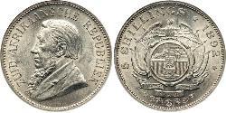 5 Шиллинг Южно-Африканская Республика Серебро Крюгер, Пауль (1825 - 1904)
