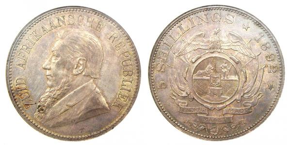 5 Шиллинг Южно-Африканская Республика Серебро Крюгер, Пауль (1825 - 1904)