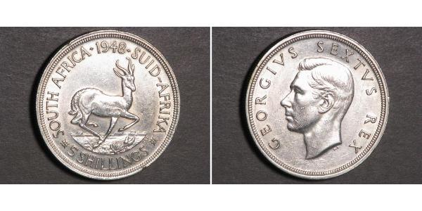 5 Шилінг Південно-Африканська Республіка Срібло Георг VI (1895-1952)