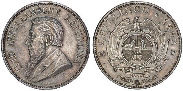 5 Шилінг Південно-Африканська Республіка Срібло Поль Крюгер (1825 - 1904)