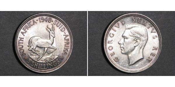 5 Шилінг Південно-Африканська Республіка Срібло Георг VI (1895-1952)