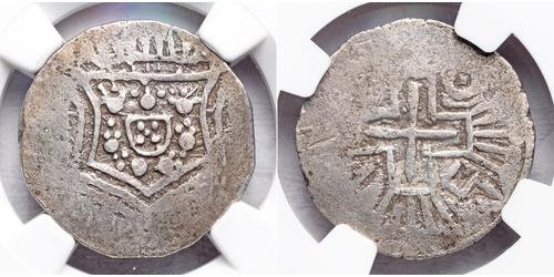 600 Reis India Plata 