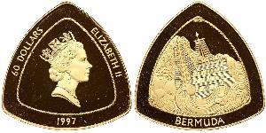 60 Dollar Bermuda Gold Elizabeth II (1926-2022)