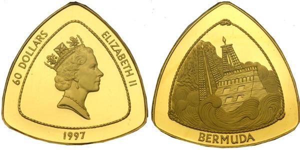 60 Dollar Bermuda Gold Elizabeth II (1926-2022)