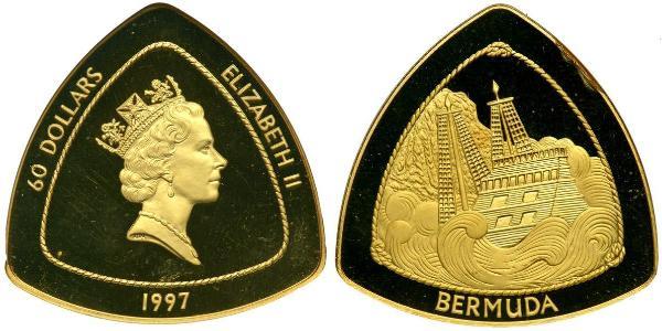 60 Dollar Bermuda Gold Elizabeth II (1926-2022)