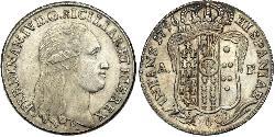 60 Grana Italian city-states Argento Ferdinand I of the Two Sicilies (1751 - 1825)