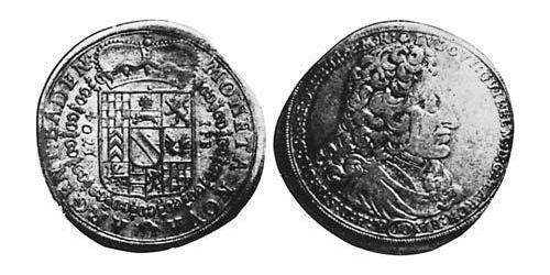 60 Kreuzer Margraviate of Baden (1112 - 1803) Plata 