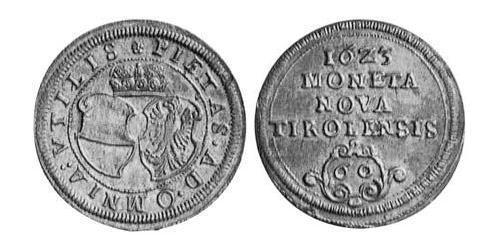 60 Kreuzer Sacro Imperio Romano (962-1806) Plata 