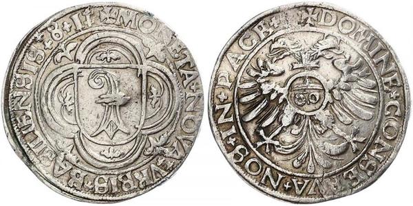 60 Kreuzer Suiza Plata 